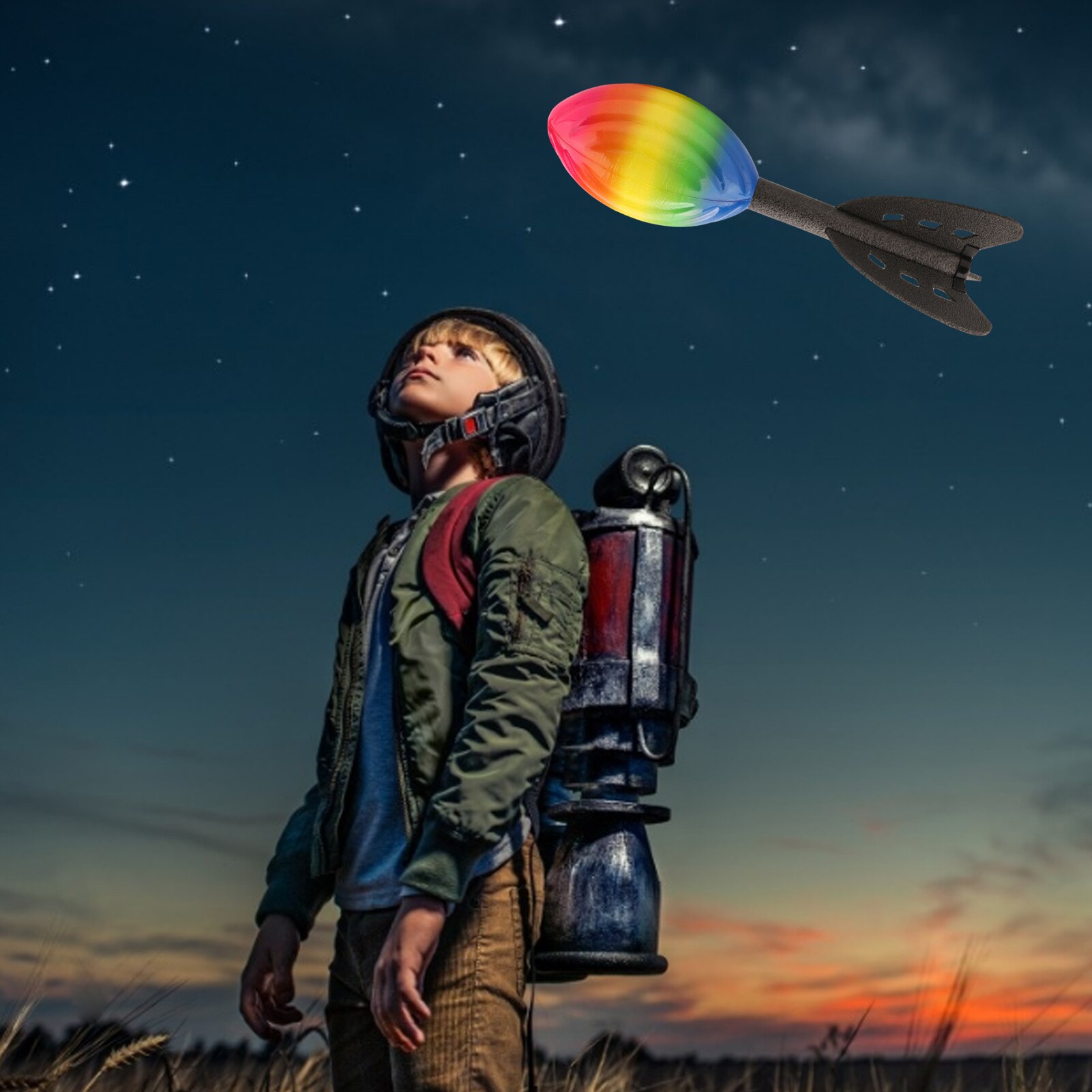 Vortex Howler Foam Ball Kids Classic Long Distance Football Toy Kids Outdoor Fun Foam Throwing Games Parent-child Interaction