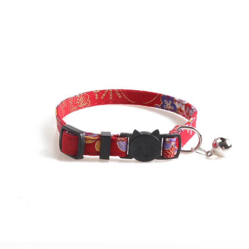 Säkerhets elastisk fluga med klocka liten hund katthalsband säker mjuk 6 färger djurprodukter hundhalsband djurtillbehör: 10