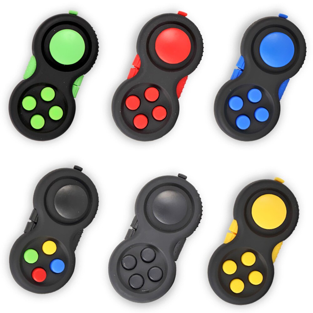 Autism Stress Relief Toys Push Fidget Handle Pad Puzzles for Funny Handle Toy Puzzle Baby Early Educational Toy
