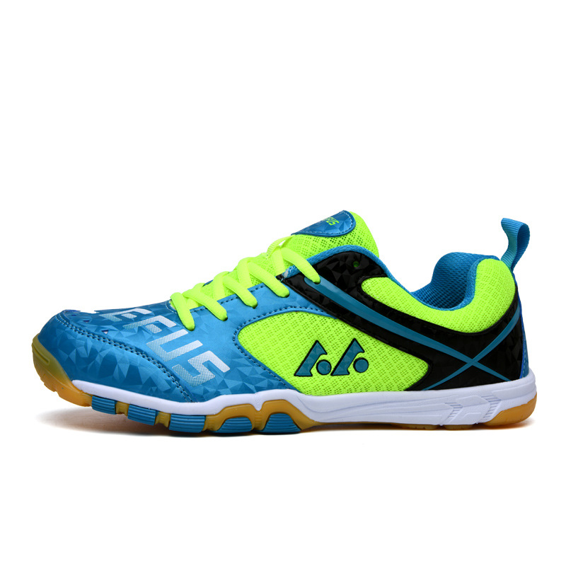 Women Men Table Tennis Shoes Anti-slipery Breathable Pingpong Shoes Shock Absorption Training Shoes For Man Women D0889