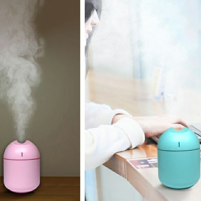 200ML LED Ultrasonic Mini Air Humidifier With Arom... – Grandado