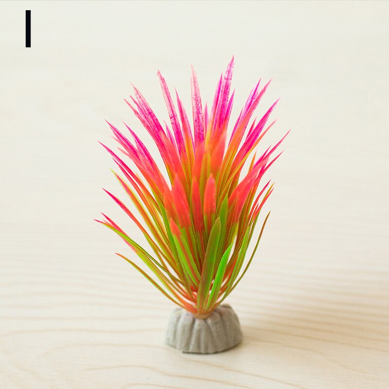 12cm simulatie kunstplanten aquarium decoratie water onkruid sierplant aquarium aquarium landschappen decoratie benodigdheden: I