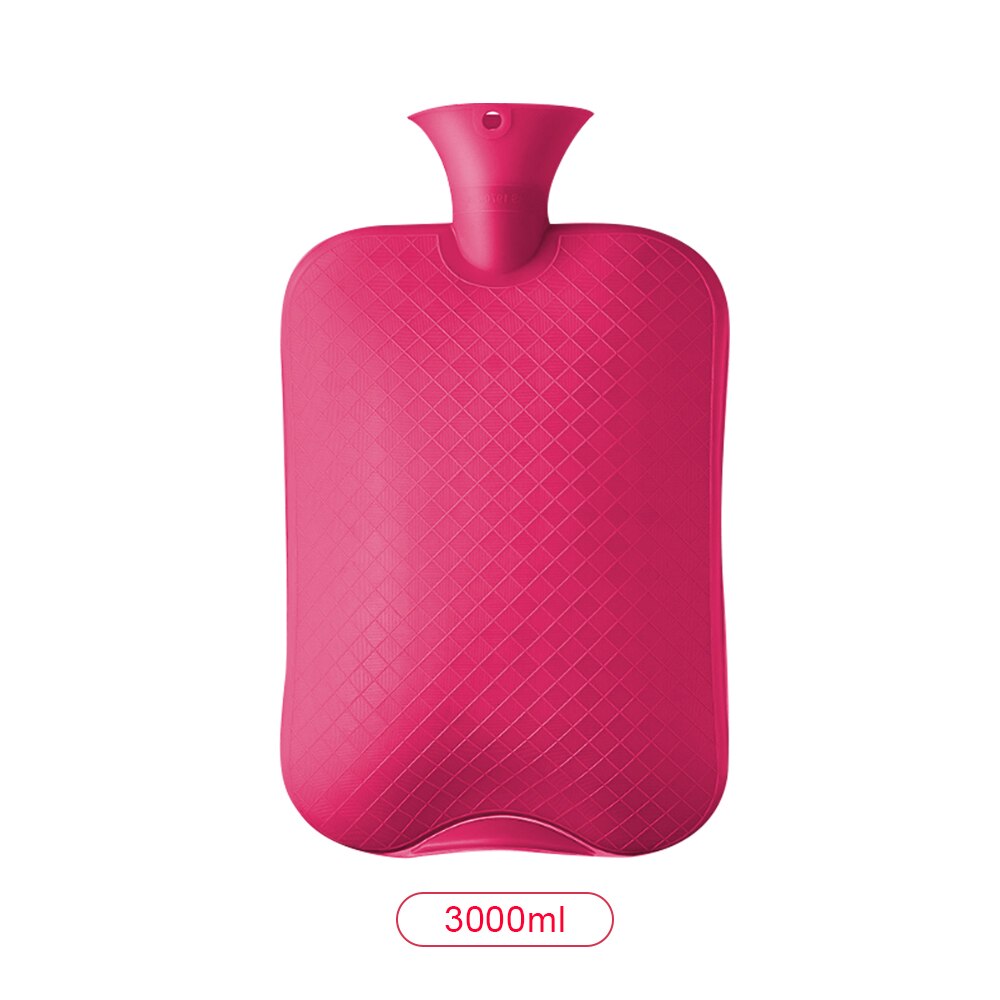 Water Bottle Knitted Cover Solid Color Water-filled Bag Cloth Cover Hand Warmer Winter Soft Water Bottle 3000ml: G378715