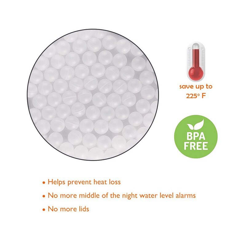 Sous Vide Kochen Kugeln BPA FREI 20mm 250 Bälle mit Netz Trocknende Tasche für Anova Joule Herde Wasser Bad kochen und Sous Vide Co