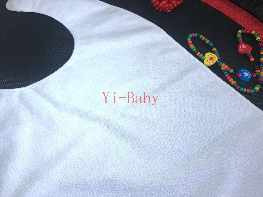 YB0022 lingettes imperméables pour bébés | Serviettes de saliva pour nourrissons 12 pièces/ensemble bavoir blanc pour adultes,