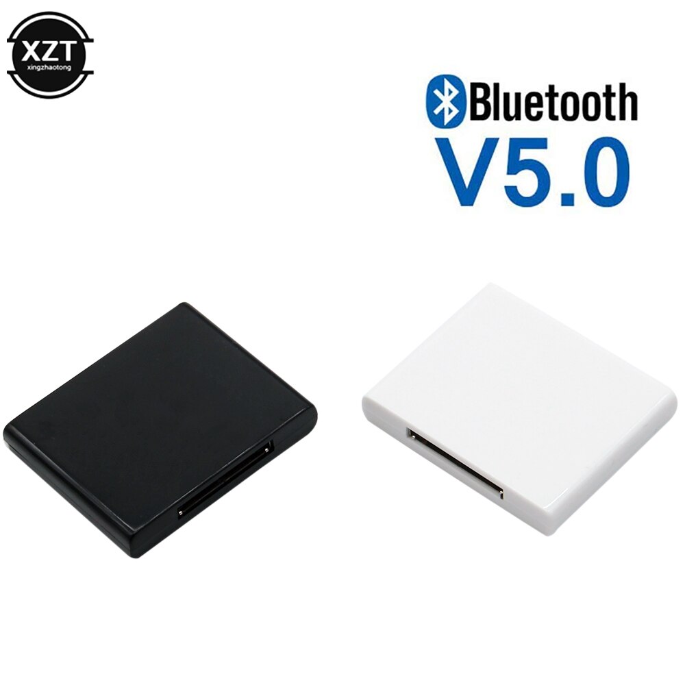 Svart hvit 30 pins dock-høyttaler for bose sounddock bluetooth  a2dp musikkmottaker trådløs lydadapter for ipod iphone