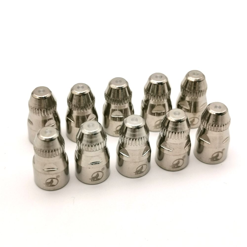 P80 black wolf authentic original Air plasma cutting nozzle tip electrode air Plasma cutter CNC Consumables 20PCS