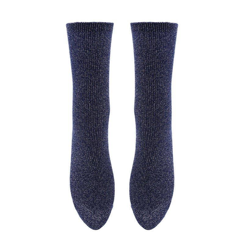 bambino Calzini E Calzettoni Della Ragazza Dei Bambini Principessa Sveglia di colore Solido Delle Ragazze Ginocchio Calzini E Calzettoni Capretto Ragazze Alti Al Ginocchio Lunghi Calzini E Calzettoni 1-3Y: marina militare blu