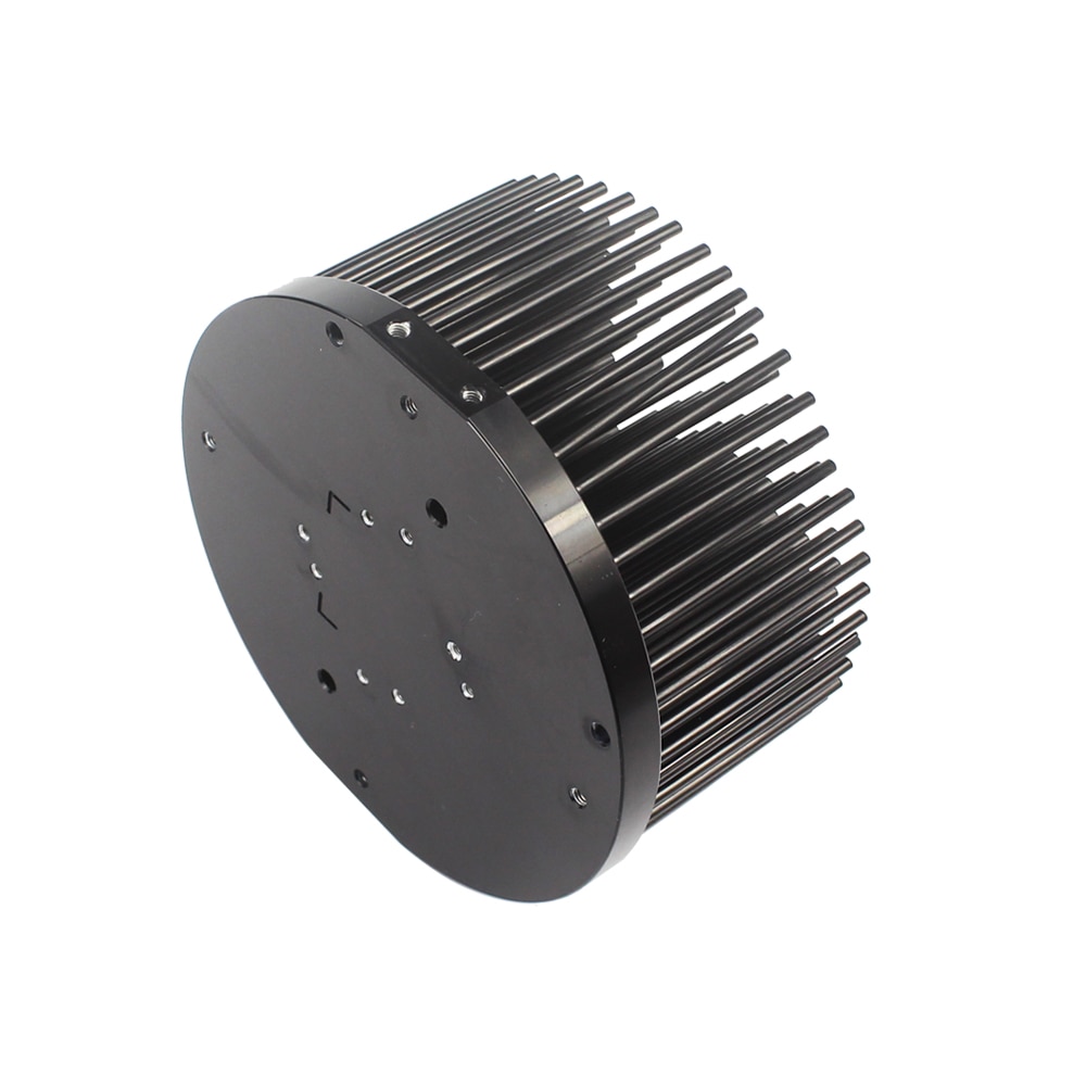 133mm 180mm Cold forging aluminum heatsink for 50w 100w cob cxb3590 vero29 led grow light