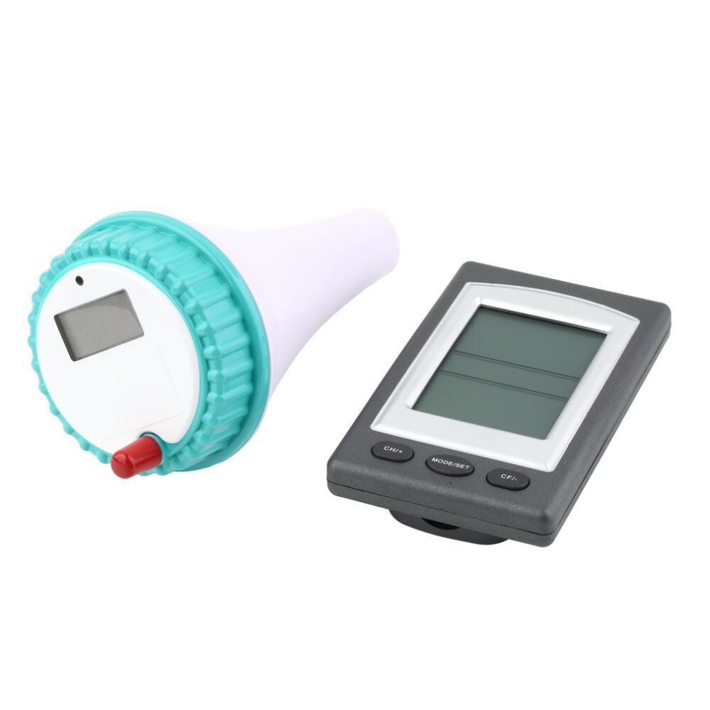 Wireless Pool Thermometer Swim Pond Tub Waterproof Digital LCD Floating Temperature Sensor Transmitter Meter Calendar Alarm