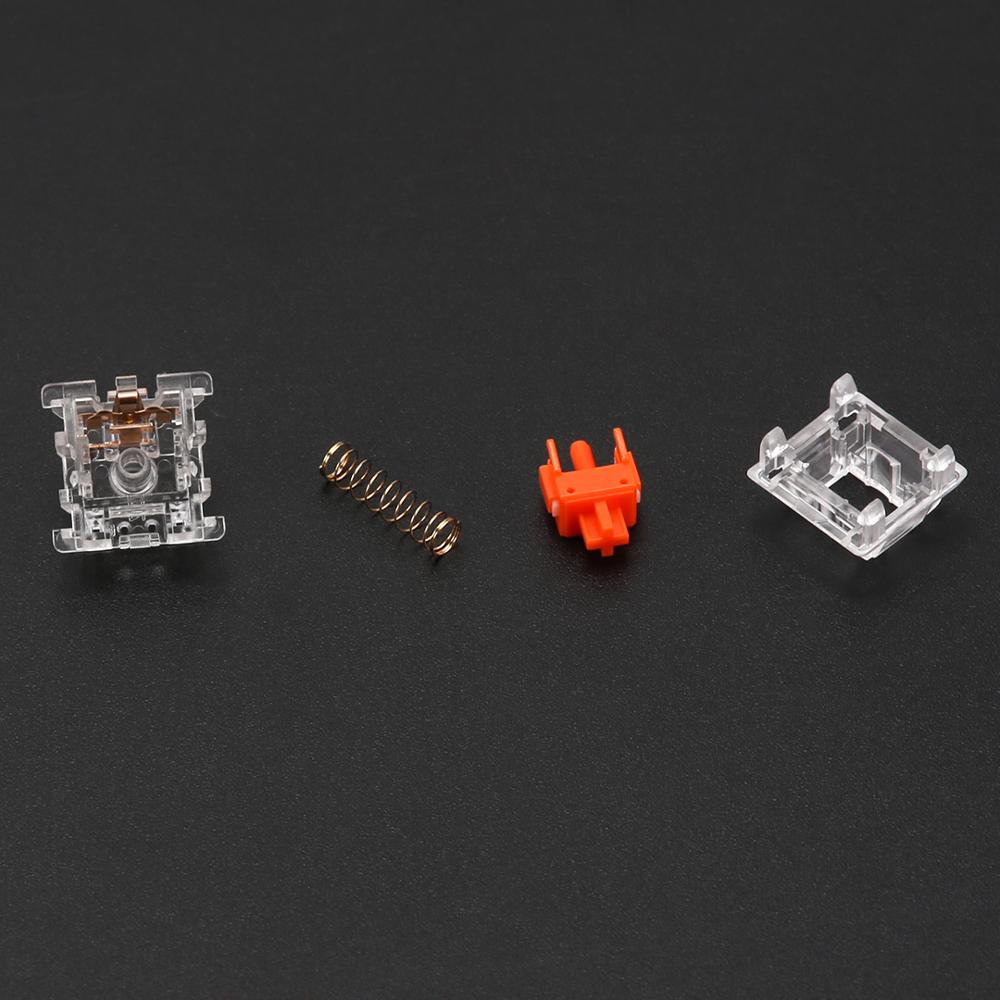 Healios 67g Linear Orange switch for costomize mx mechanical keyboard