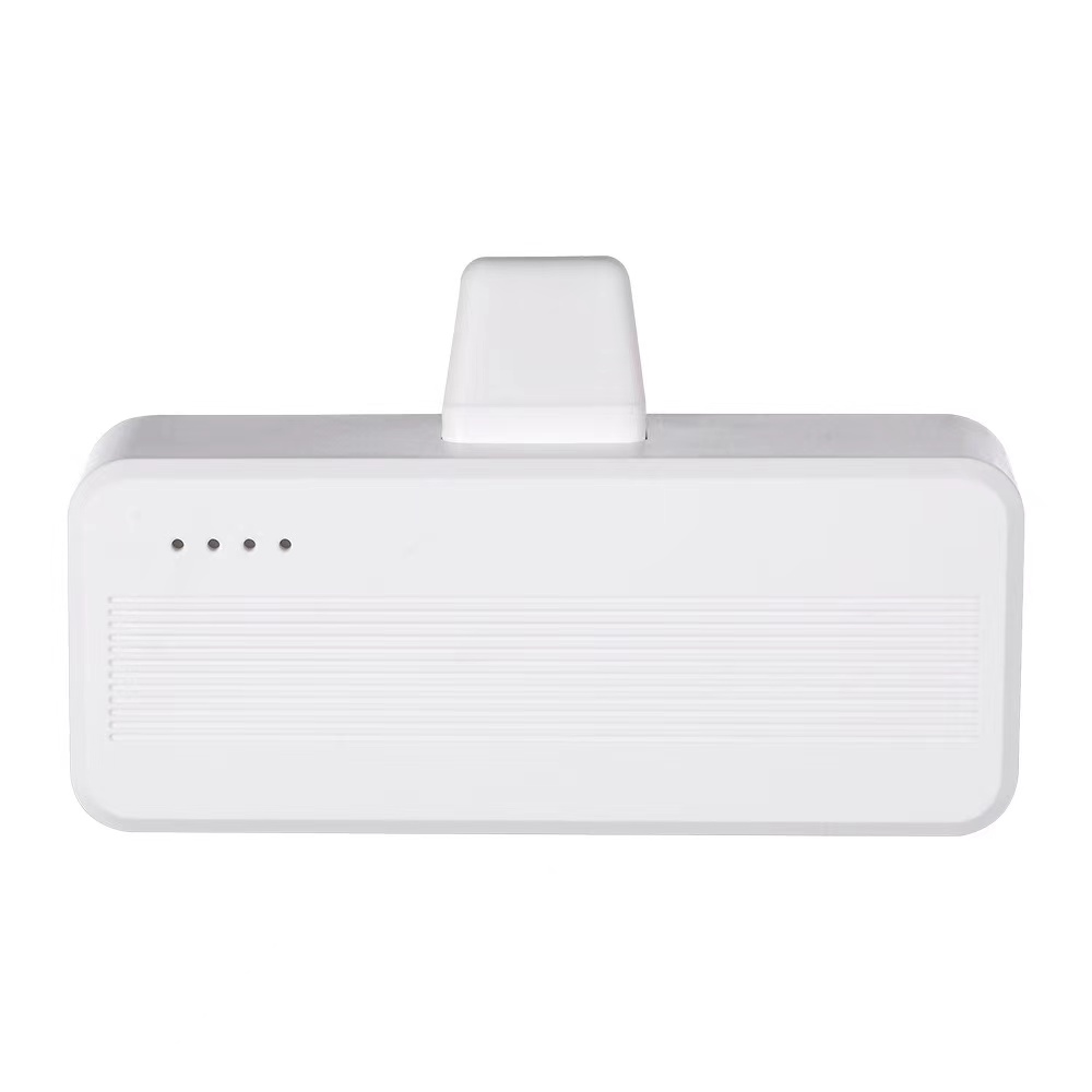 10000 Mah Mini Power Bank Draagbare Oplader Power Bank Voor Iphone Xiaomi Huawei Nood Mobiele Telefoon Powerbank Externe Batterij: White