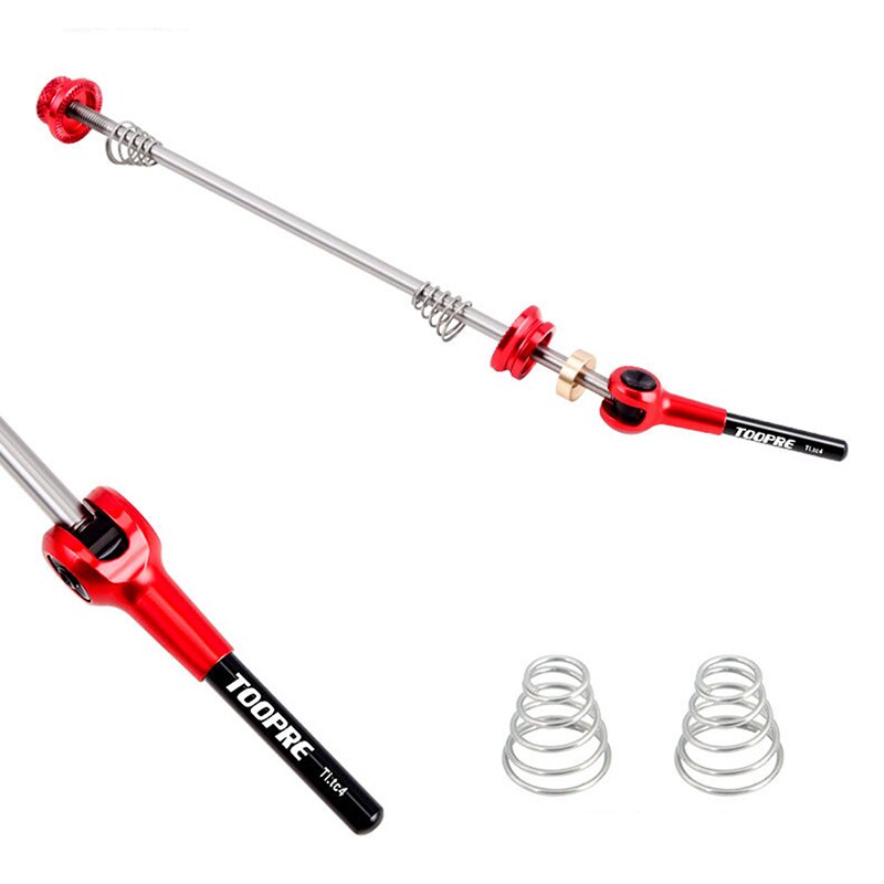 Bicycle Quick Release Skewer Titanium Alloy Quick MTB Road Bike Wheel Hub Fixed Tie Rod Cycling Axis Skewers Tools BC0646