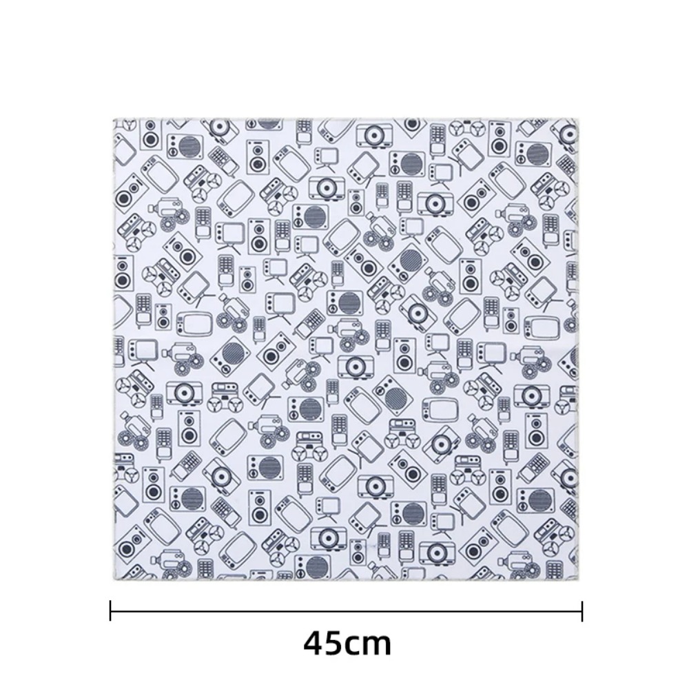Cameralens Beschermende Wrap Doek Cosmetica Tas Opbergdoek Vrouwelijke Toilettas Kit Tas Magische Opvouwbare Doek SLR Lens Opbergtas: Rood