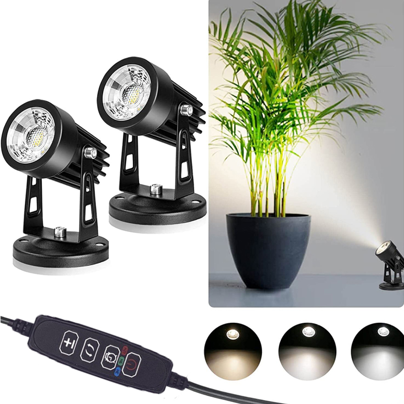 LED Spot Light Indoor Accent Verlichting Dimbare LED Uplight Spotlight Lamp voor Potplanten Huis & Woonkamer 5W Decoratieve Lamp