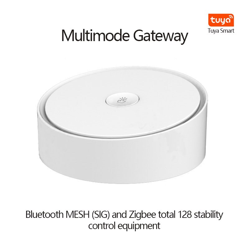 Newest Multimode Smart Home Gateway ZigBee WIFI Bluetooth Mesh Hub Work With Tuya APP Apple Homekit Intelligent Home Hub