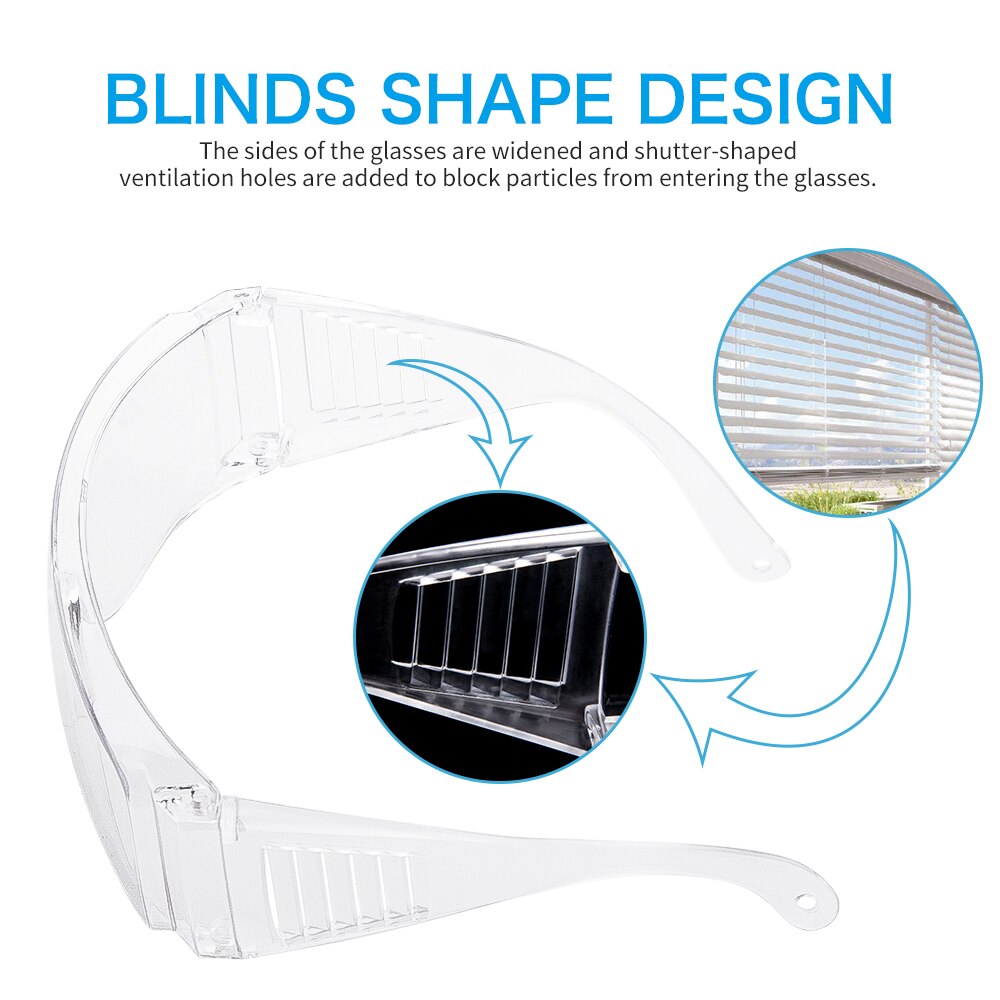 goggles Anti Dust Chemical Anti-wind Goggles Working Safety Prevent Splashing Anti-impact Multi-mirror Protective Labor Glasses