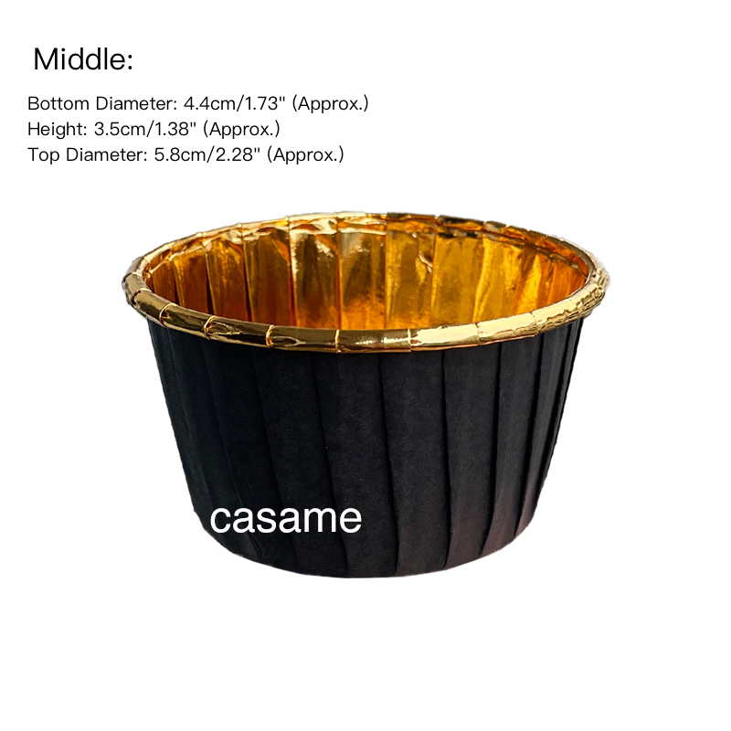 50pcs Middle size Newspaper Style Cupcake Liner Baking Cup For Wedding Party Tulip Muffin Cupcake Paper Oilproof Cake Wrapper: WHITE