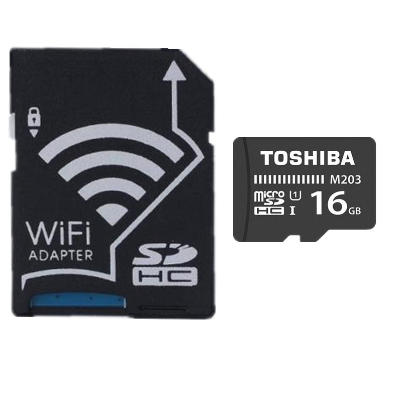Hoge Snelheid Wifi Sd Adapter Met Micro Sd-kaart 8 GB 16 GB 32 GB Gelijk Aan Wifi SD kaart