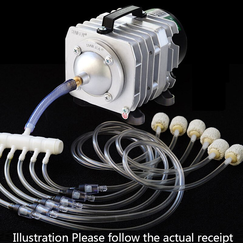Bomba eletromagnética de alta potência, 220v, hailea, ac, lagoa, oxigênio, compressor de bomba, aerador de ar, ACO-208 308 318