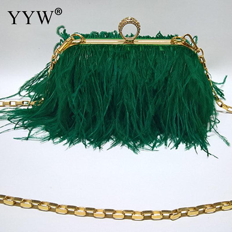 Mode Gele Zakken Voor Vrouwen Chain Schouder Crossbody Tas Kwastje Avond Party Clutch Purse Wit Roze Koppelingen Vrouwelijke