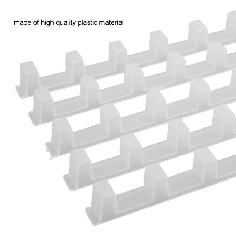 Beekeeping Spacing Tool Plastic Beehive Frame Spacers for Spacing Bee Frames