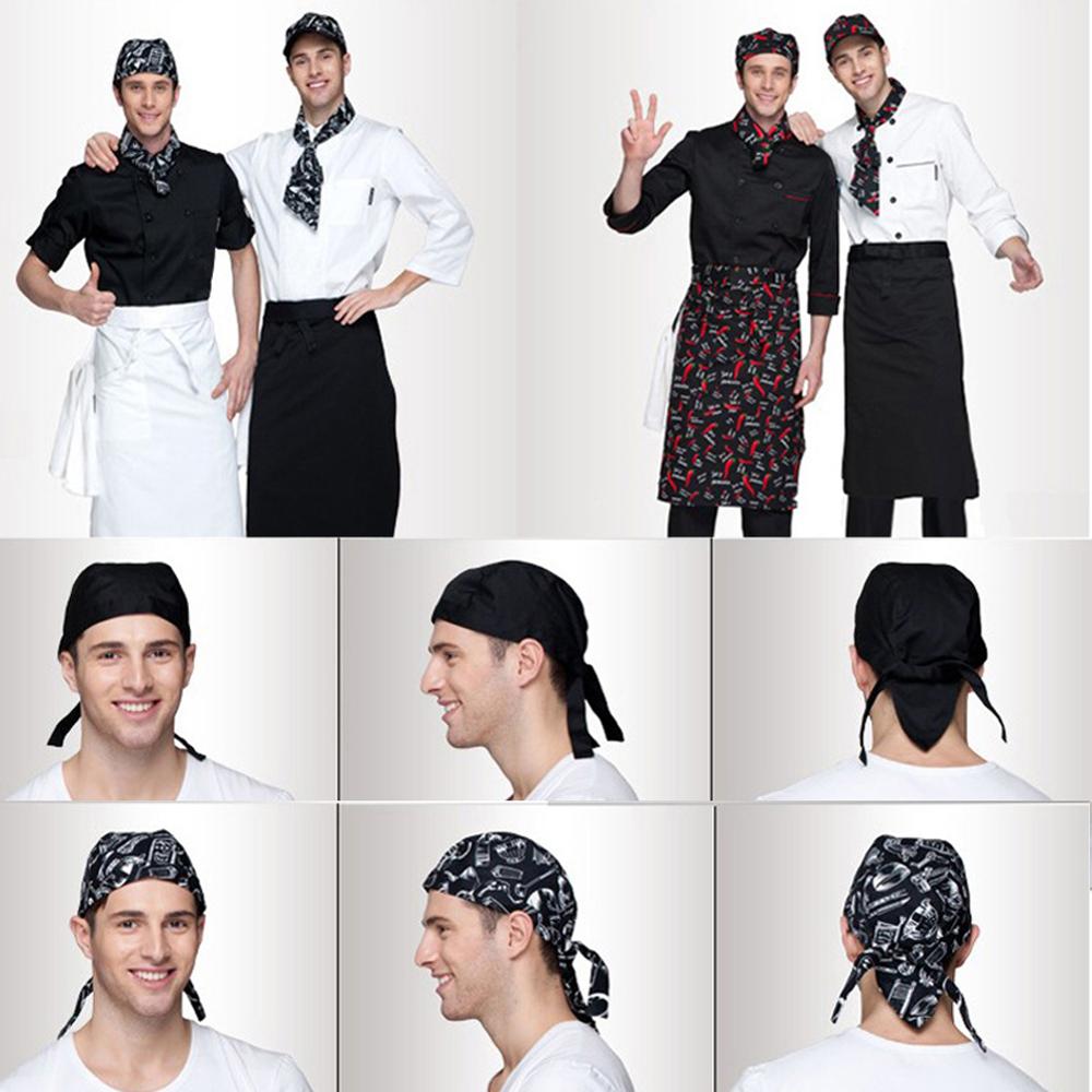 Värikäs merirosvot chef cap kallo cap catering erilaisia kokin hattu