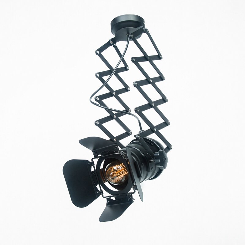 Retro E27 Spoor Licht Spots Minimalistische LED Plafond Lamp Verlichting Kledingwinkel Art Decoratie Bar Winkel Woonkamer