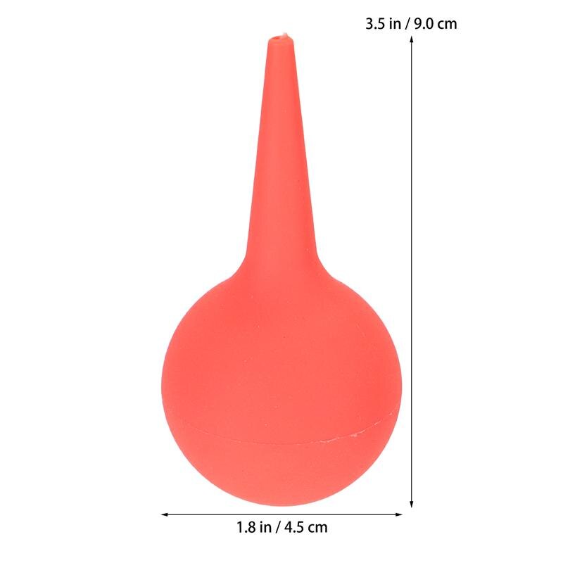 30/60/90ml Ear Cleaning Balls Squeeze Suction Bulb Cleaning Dust Blower Dirt Blowing Ball Ear Clean Ball Dirt Blowing Ball: 30ml