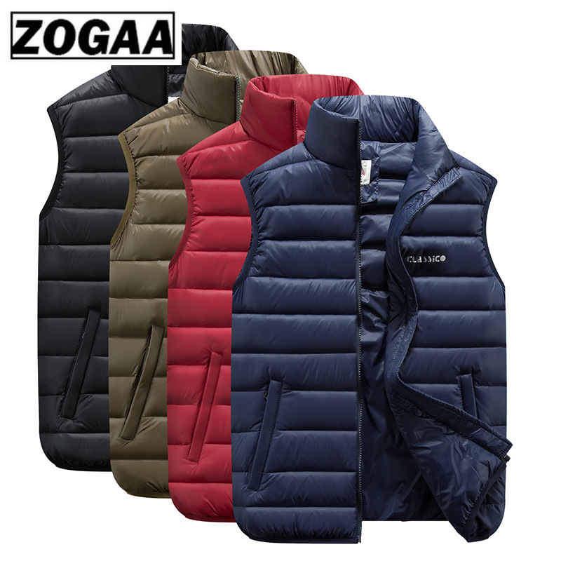 Herfst Winter Paar Modellen Lichtgewicht Donsjack Katoen Vest Grote Maat Beneden Katoenen Vest Mannen Vrouwen Slanke Mode Vest S-6XL