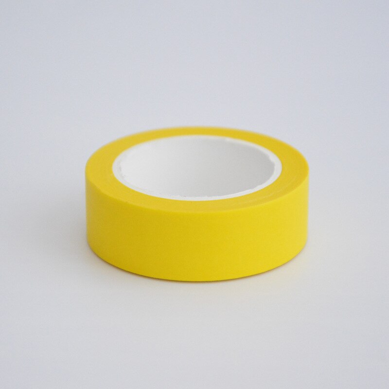 Cute Bright Colorful Plain Red Pink Green Washi Tape Paper DIY Decor Scrapbooking Planner Adhesive Masking Tape Stationery: Red