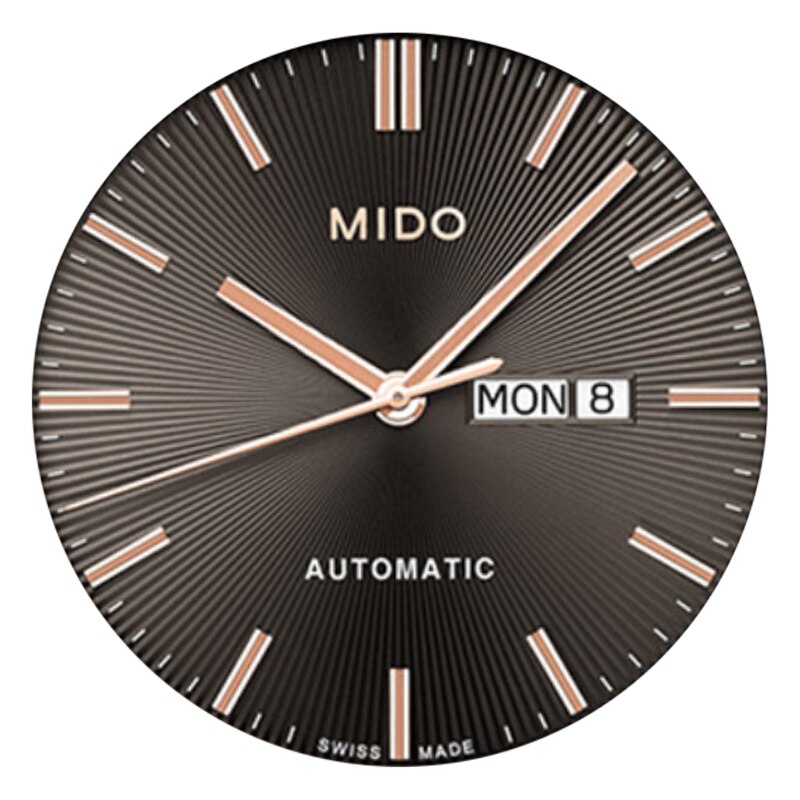 37.2Mm Wijzerplaat Handen Voor M024630A Mannen Mechanische M024 Horloge Tekst Horloge Accessoires M024630 Reparatie Onderdelen: Grey rose gold hands