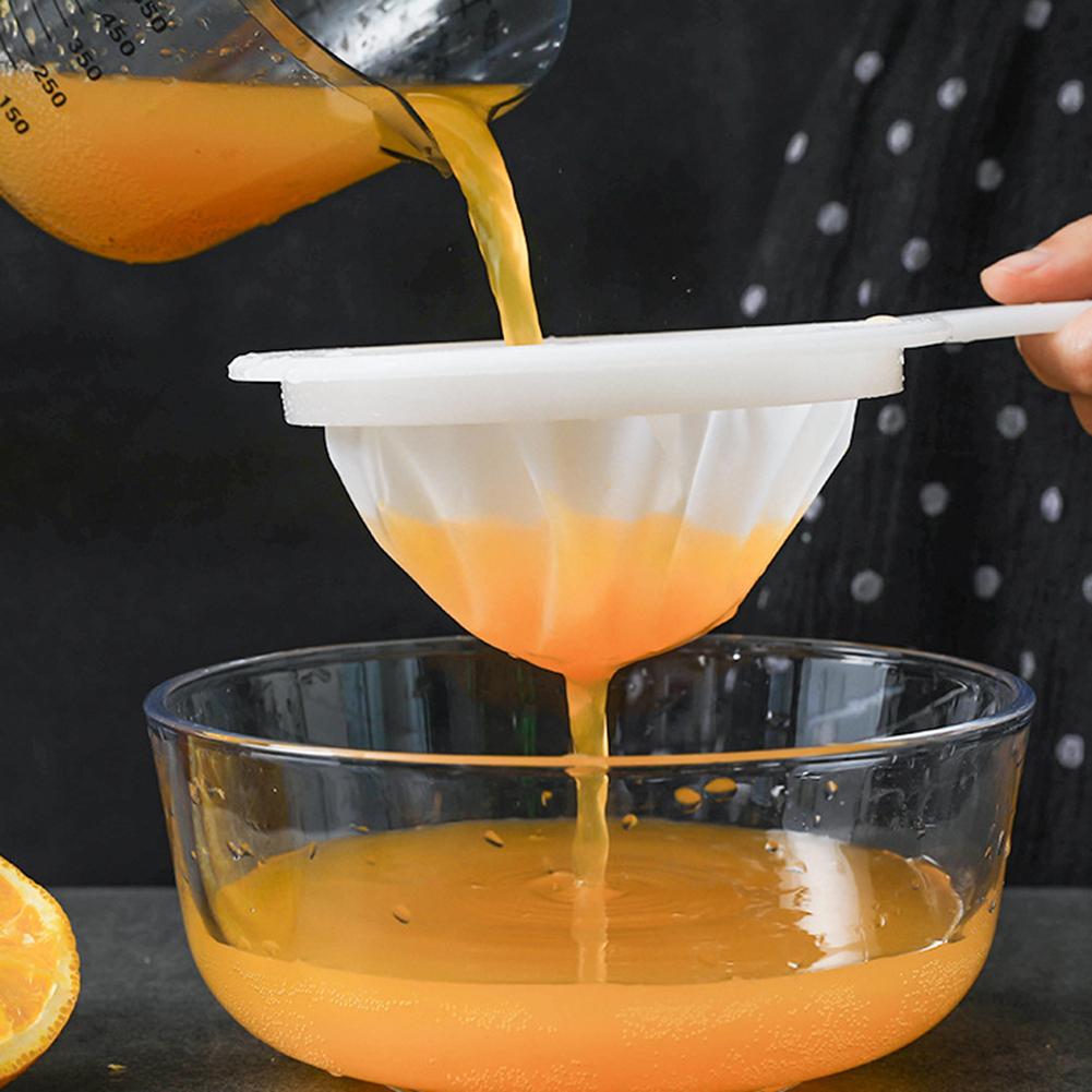 100/200 Mesh Keuken Ultra-Fijne Zeef Keuken Nylon Mesh Filter Lepel Voor Geschikt Voor Sojamelk Koffie Melk yoghurt