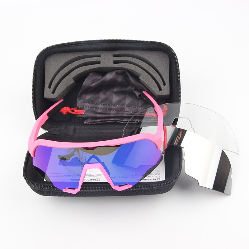 S3 Cycling sunglasses peter sagan Sports Bike Cycling Goggles Sunglasses UV400 Eyewear 3Lens bike accessories