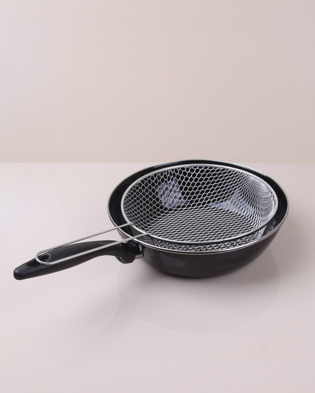 Enamel Frying Pan Kitchen Turkish