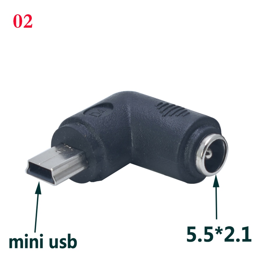 1Pcs Common DC Power male to female 6.5*4.4 / 4.0X1.7 / 3.0*1.1 / 5.5*2.5/usb to 5.5*2.1 plug Converter Laptop Adapter connector