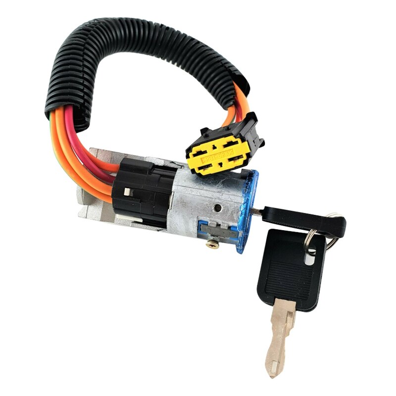Ignition Switch Lock Barrel & Keys Compatible With For Renault Clio Mk2 1998 - 2005