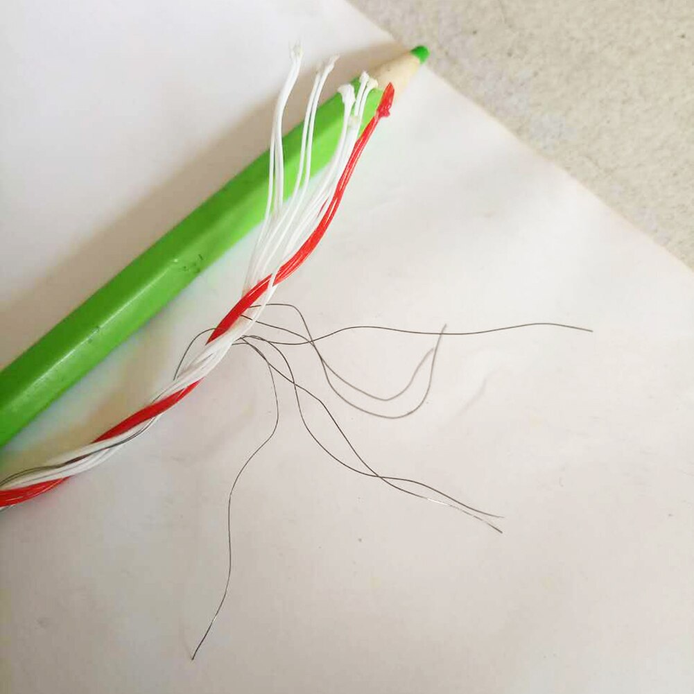 500m Electric Fence Wire Red White Polywire with Steel Poly Rope For Horse Animal Fencing Ultra Low Resistance Wire