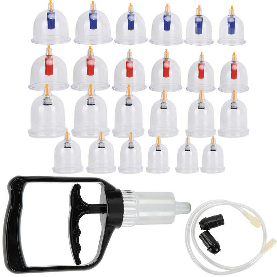 Huishoudelijke Vacuüm Cupping Kit Magneet Therapie Vacuüm Buis Cupping Set Voor Gezonde Zorg