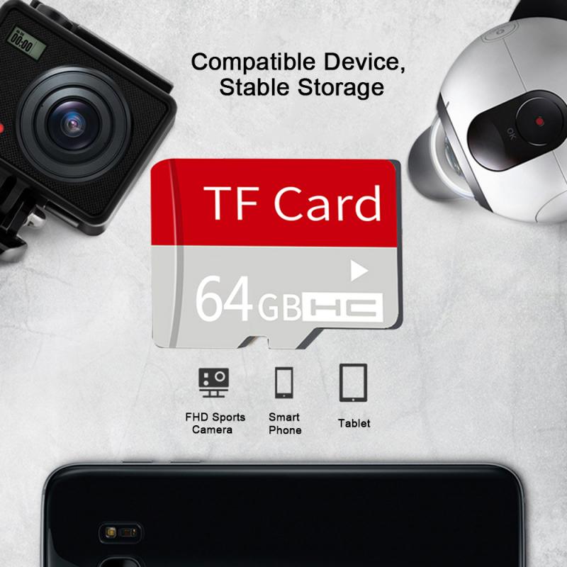 RED Phone Camera Memory Card 8GB 16GB 32GB 64GB 128GB micro Flash TF Memory Card Class 10 Micro Card Phone Camera Accessories