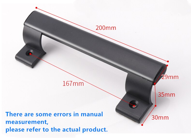 Balcony sliding door handle Aluminum Alloy Push and Pull Door handle plastic steel door and window handler