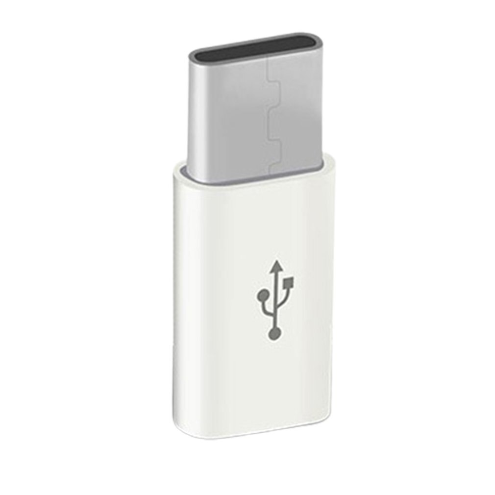 Abs Shell Type-C Naar Android Micro Interface Adapter Type-C Vrouwelijke Om V8 Mannelijke Type-C adapter Snel Opladen: 1