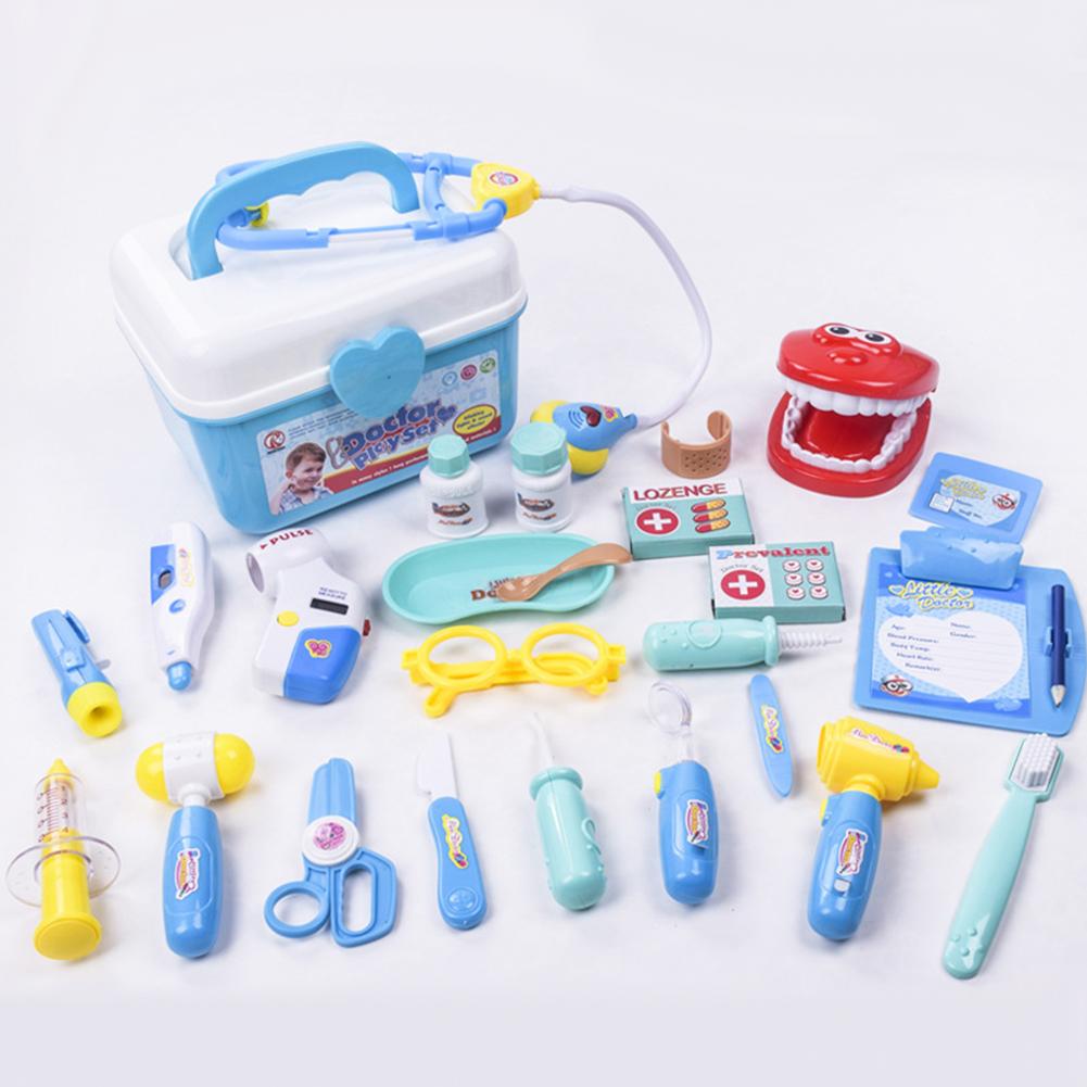 Play Pretend Doctor Nurse Toy Kit Dentist Playset for 3 Years Old Boys Girls