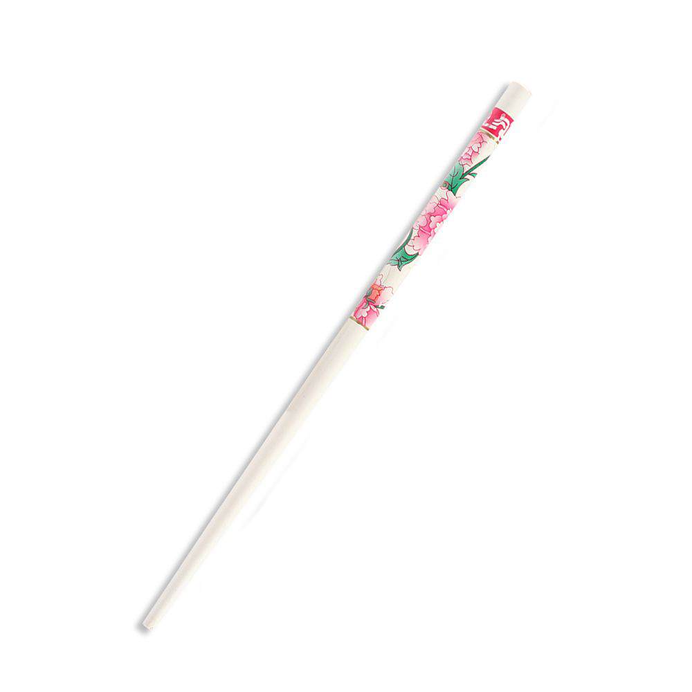 1Pc Women Chopstick Colorful Wood Hair Stick Retro Style Hand-carved Natural Hair Accessories Hair Styling Tool
