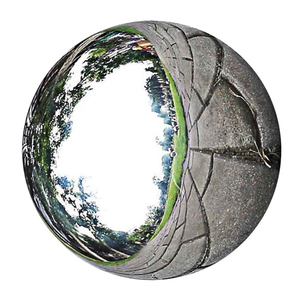 Edelstahl Spiegel Poliert Kugel Hohle Runde Ball Ich bin Freien Garten Ornamente Garten Statuen