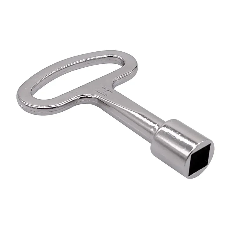 Triangle key Square lock airfoil lock that be applied to train High-speed rail Elevator and Cabinet door key: Blue