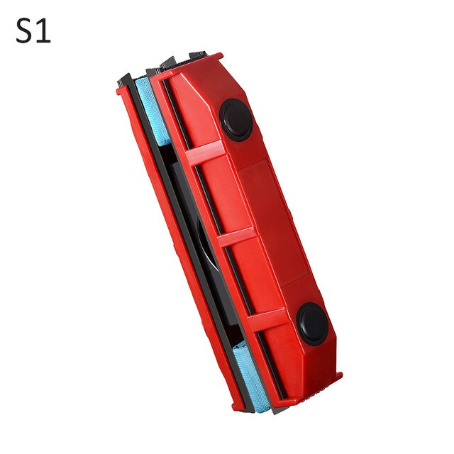YJ Magnetic Window Cleaner 20-28mm Wide Clean Strong Magnetic Brush Window Glass Brush Glass Cleaning Tool with Rag: S1(2-8mm)
