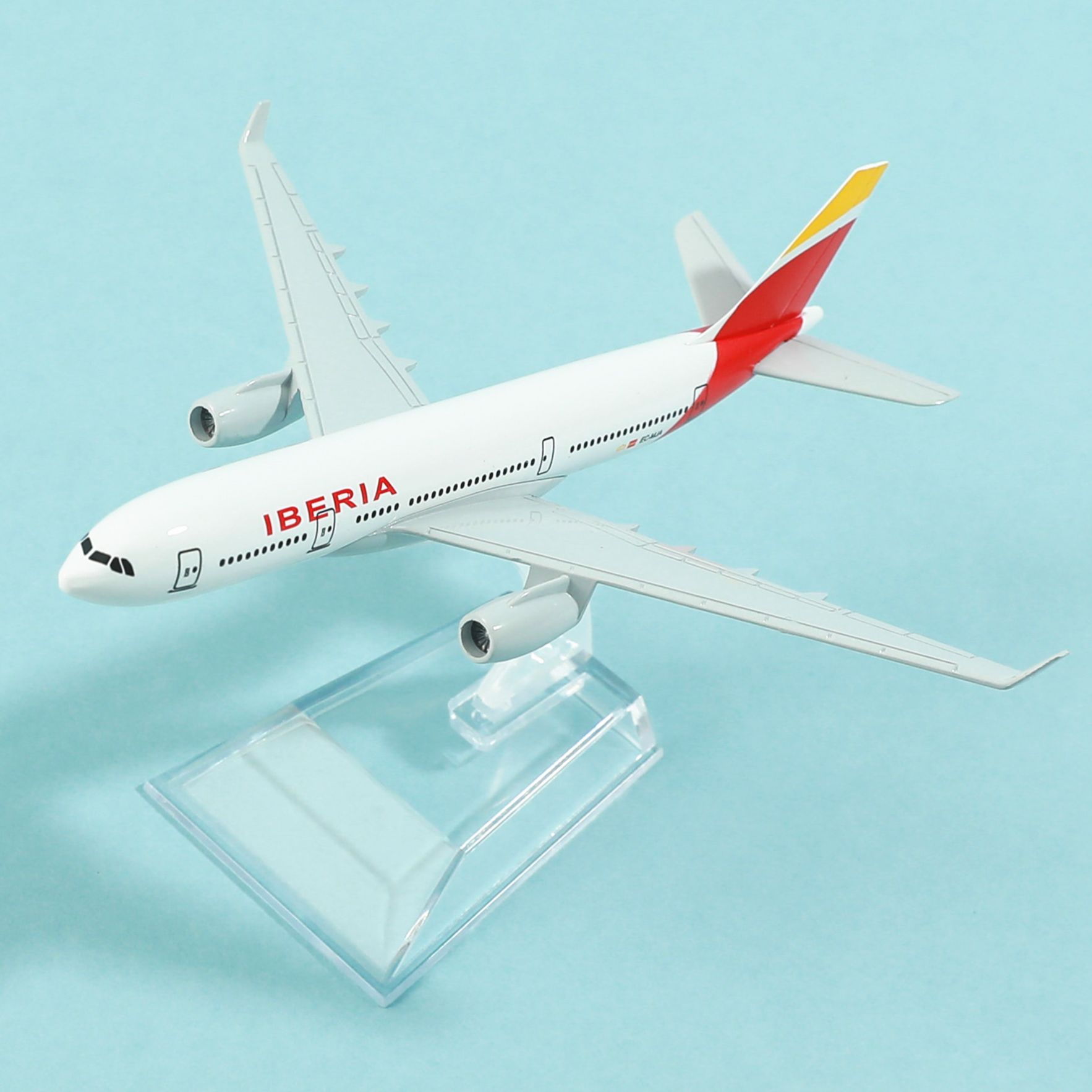 Spainish Iberia Airlines A330 aereo in lega pressofuso modello 15cm World Aviation da collezione in miniatura Souvenir Ornament