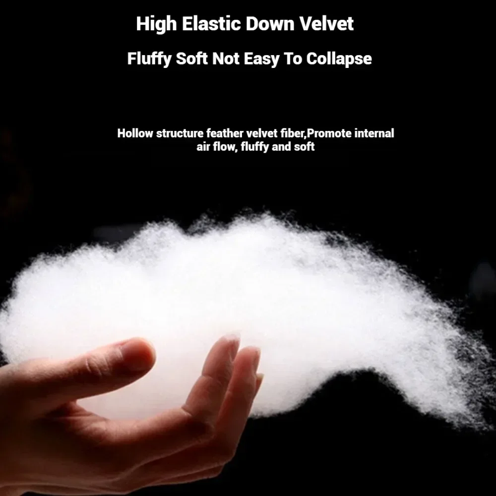 Soveputer komfortable puter for å sove 5-- stjerners hotellpute tredimensjonal myk tosidig vasket ensfarget pute