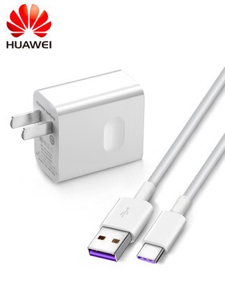 Original huawei 4.5v 5a supercharged snabbladdare för huawei  p20 pro  p20 lite mate 10 mate 20 pro 5a typ c-kabel: Us adapter 5a kabel